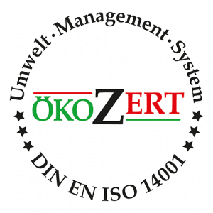 Zertifikat für ÖkoZert ISO 14001